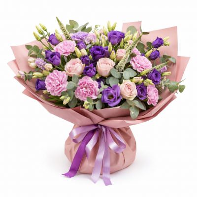 Букет из ароматных цветов «Шарм»