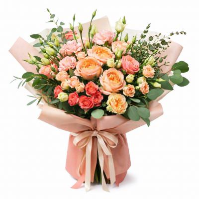 Роскошный букет «Теплые ноты»