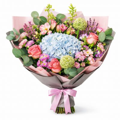 Премиальный букет «Романтическое утро»