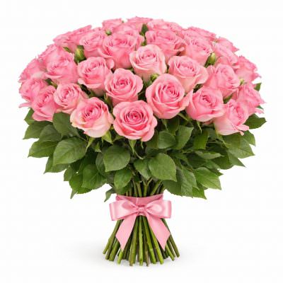 Розы Эквадор розовые