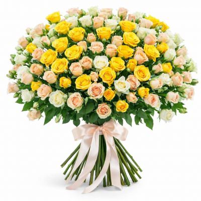 Розы Кустовые микс 2