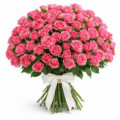 Розы Кустовые розовые