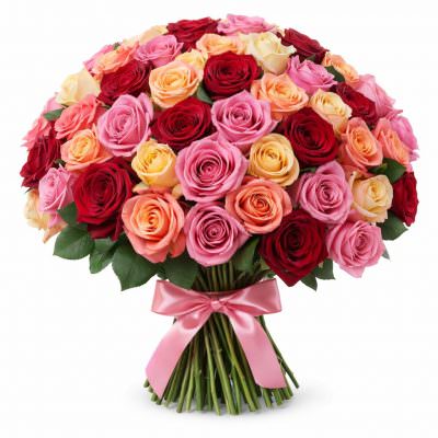 Розы Россия микс 4