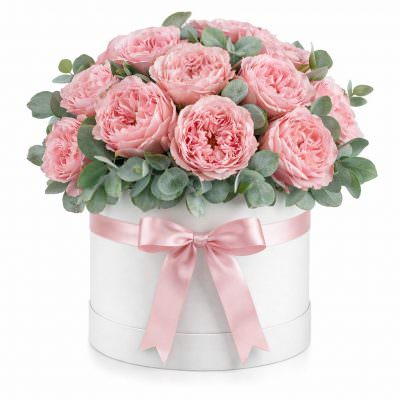 Розы в коробке «Магия»