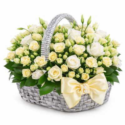 Корзина с цветами «Волшебство природы»