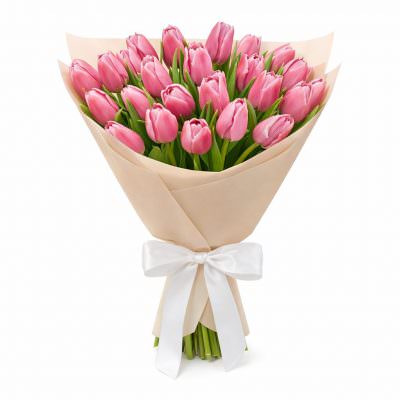 Тюльпаны розовые