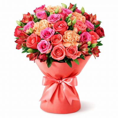 Букет из свежих цветов «Солнечная нежность»