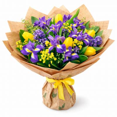 Красивый букет цветов «Цветочное утро»
