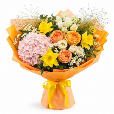 Букет цветов «Весеннее утро»