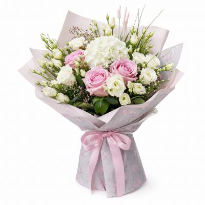 Авторский букет живых цветов «Цветочная мечта»