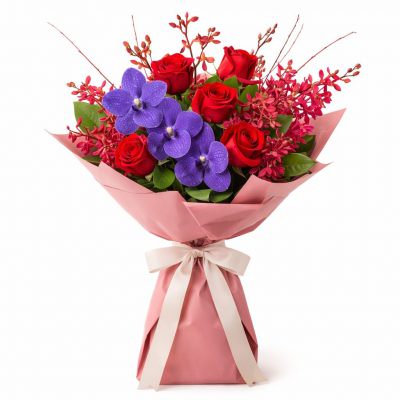 Классический букет цветов «Ванда»