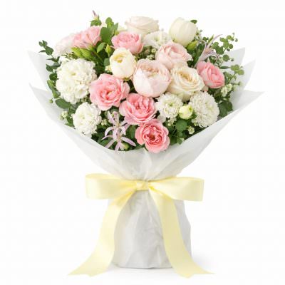 Роскошный букет «Нежный свет»