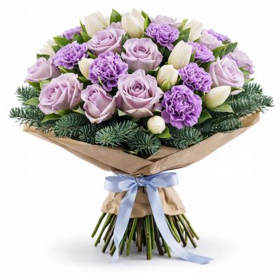 Букет из цветов «Цветочные грёзы»