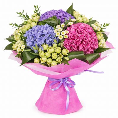 Букет цветов «Волшебный лепесток»