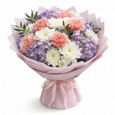 Премиальный букет из цветов «Цветочный вернисаж»