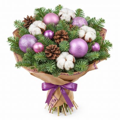 Праздничный букет «Зимнее волшебство»