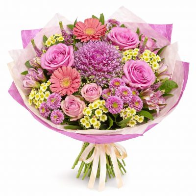 Букет цветов «Розовая Магия»