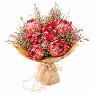 Букет из протеи «Флора»