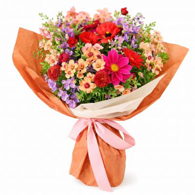 Букет живых цветов «Лепестковый салют»